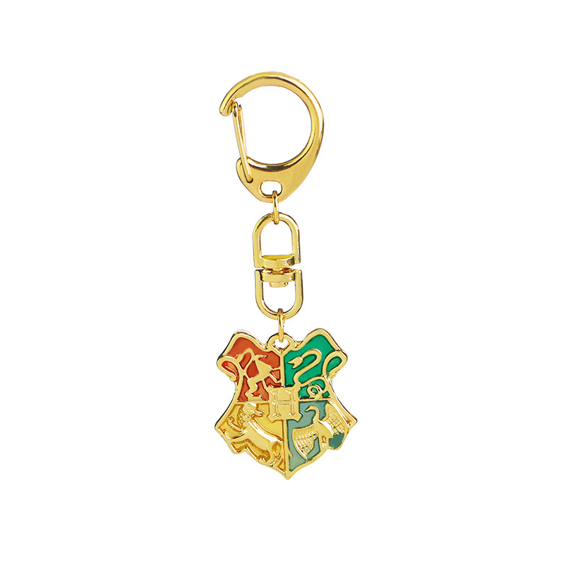 10g Weight Keychain Classification Alloy Material Printing Pattern Gold, Silver Color Fashion Simple New  Keychain Wholesale 8