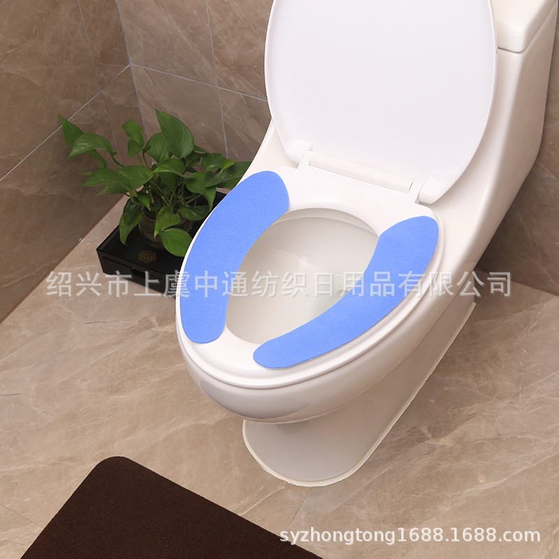 工厂生产推荐家居自粘式马桶坐垫