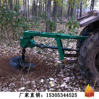植树挖坑机厂家 树苗移栽机 起树苗的机器 四轮拖拉机带的挖