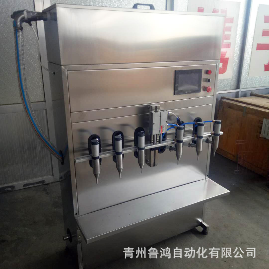 白酒灌装生产线 全自动8头不锈钢灌装机 加工定制灌装生产线