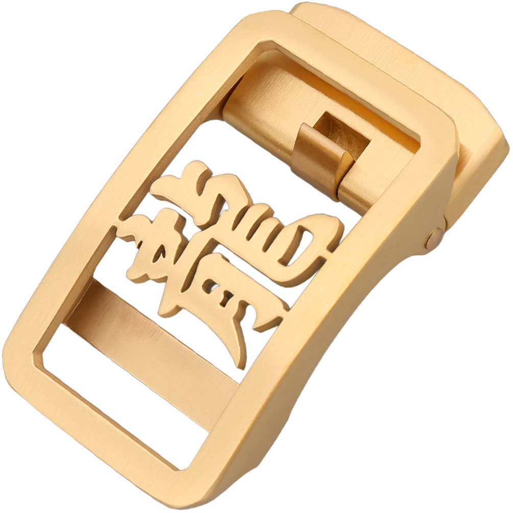 Stainless steel automatic buckle