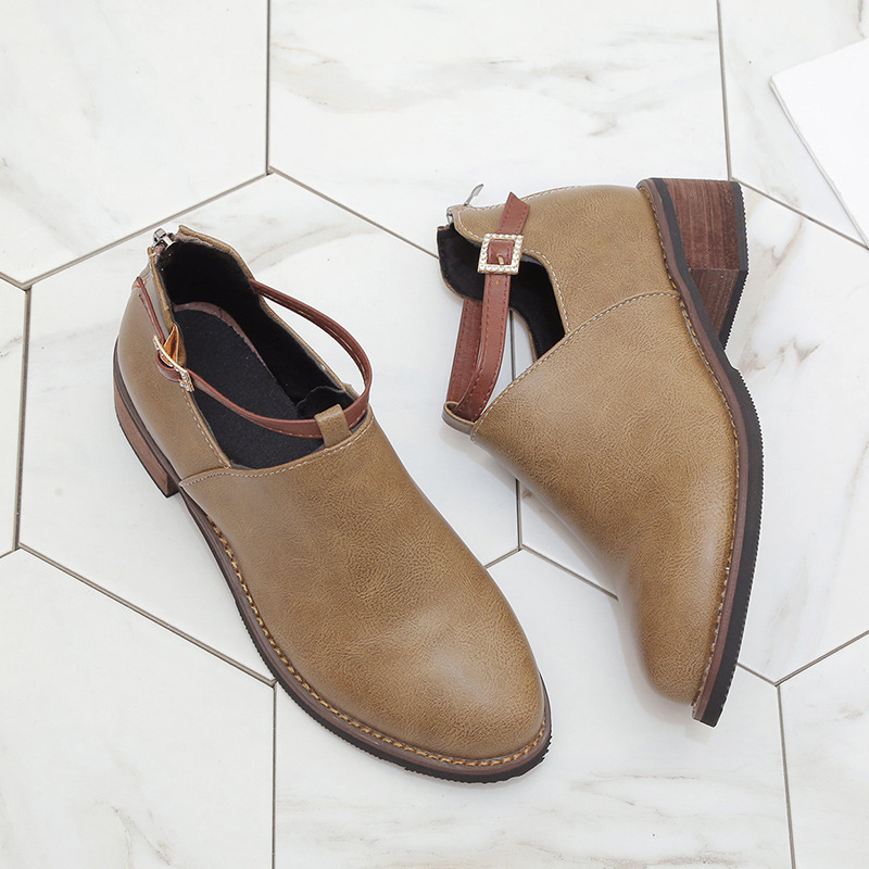 Bottes femme en PU artificiel - Ref 3355107 Image 4