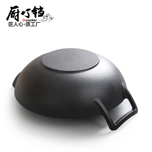 Cast iron flat pan, non-stick skillet, induction cooktop compatible, wholesale and retail, custom-made, dropshipping.