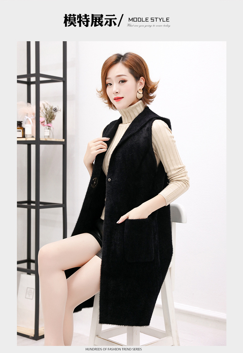 Gilet femme AUTOMNE DE BASE en Tricot - Ref 3316424 Image 30