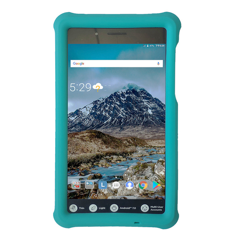 Cross border direct supply Lenovo applicable Tab7 TB-7304FNX Flat protect Backshell children Silicone Case
