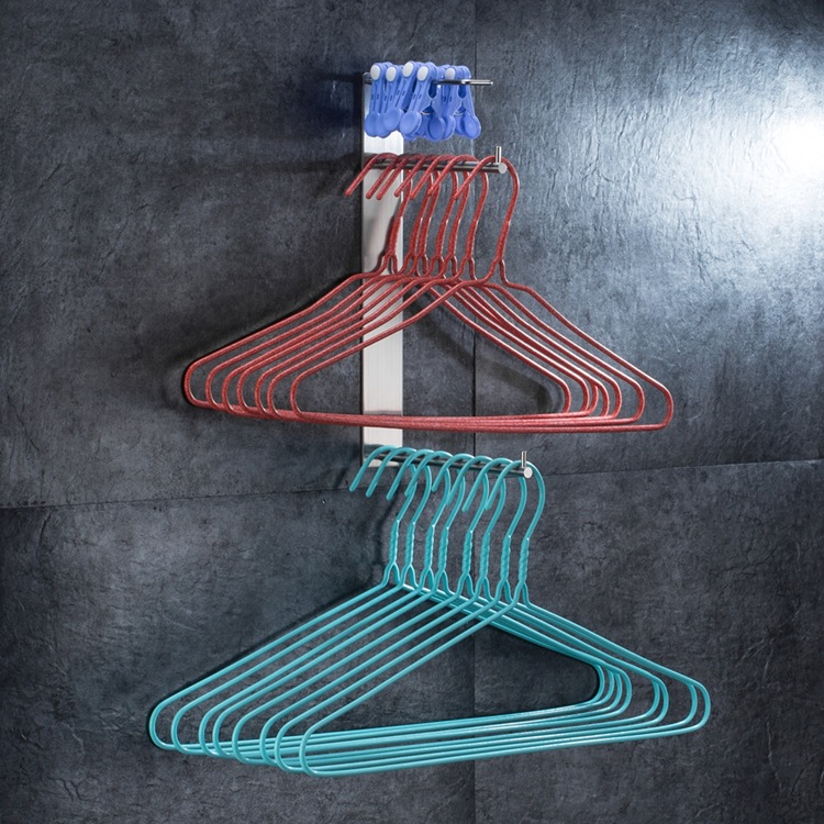 304不锈钢3层衣架收纳架