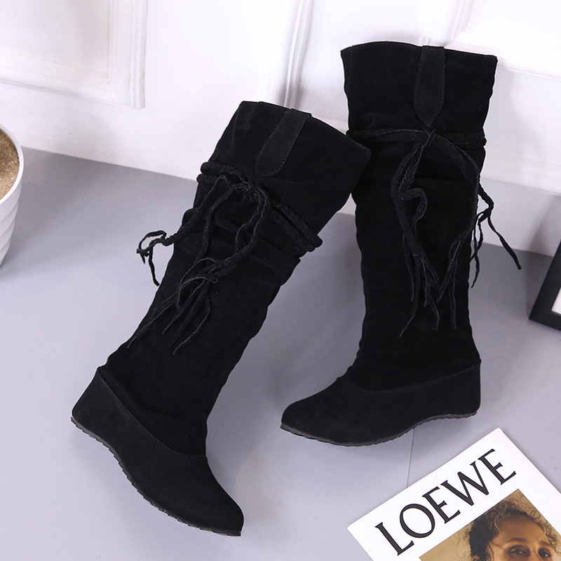 Bottes femme en Daim - Ref 3354693 Image 43