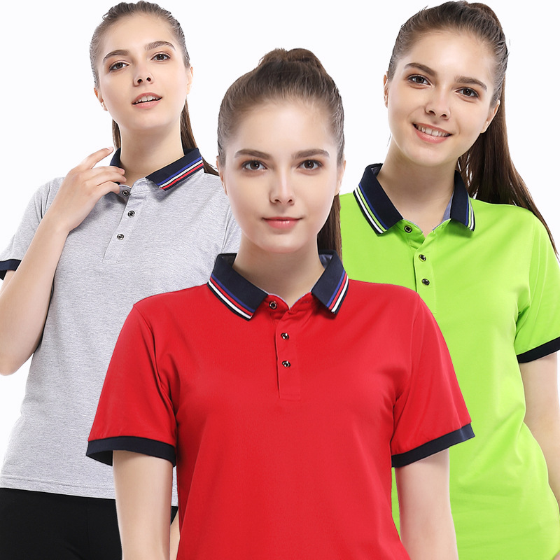 订做纯棉广告衫速干t恤polo衫印字短袖活动文化衫工作服定制logo|ms