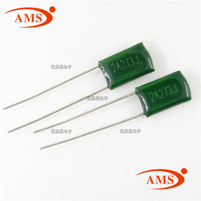 100V273J 2A273J 0.027UF 27NF CL11绿色涤纶电容 全新正品现货