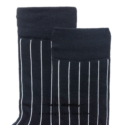33556HELLOMONDAY Cotton Vertical Stripe Spring and Summer Series Couple Style Men's and Women's Socks Trendy Europe and America