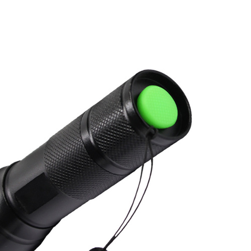 T6 strong light flashlight LED rechargeable outdoor cycling light long-range aluminum alloy zoom waterproof fishing lighting