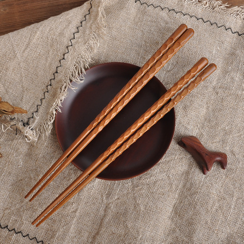 Supply Japanese, Korean, Indonesian ironwood, Korean tortoiseshell wooden chopsticks, hand-carved Japanese cuisine sushi wooden chopsticks wholesale