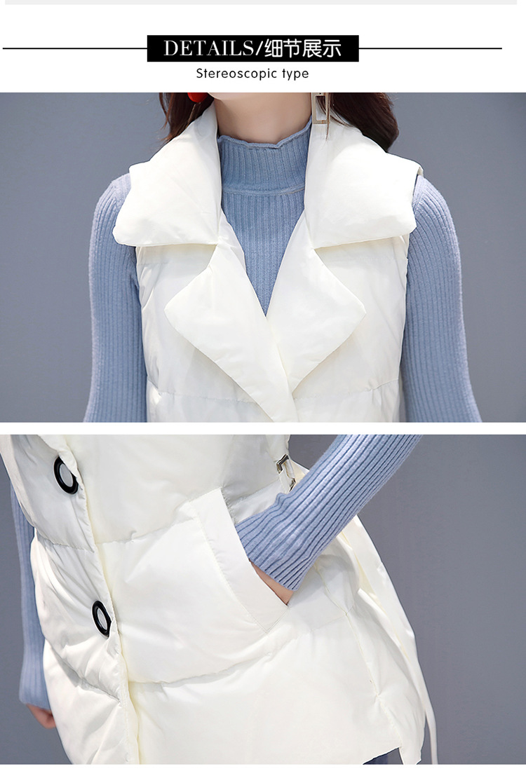 Gilet femme en Mélange de fibres chimiques - Ref 3317532 Image 36