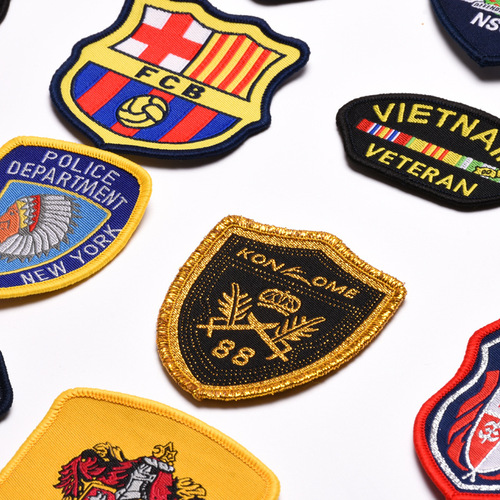 DIY embroidery LOGO woven label clothing cloth stickers epaulettes armbands badges badges without adhesive backing and need to be hand-sewn