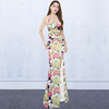 Nightclub KTV dress new sexy Necklace evening dress long dress   