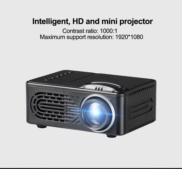 Mini-Projecteur LED 1080 HD de divertissement - Ref 3424005 Image 1