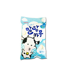 Korean Imported Snacks, Korean New Milk Candy Gummies 63g, Same Type as G-Dragon's, Baked Snack for Casual Enjoyment
