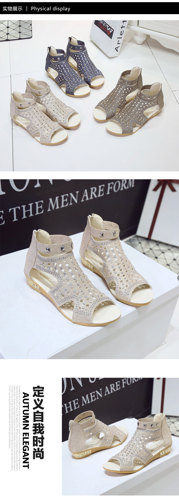 Chaussures été pour femme en Caoutchouc - Ref 3346522 Image 22