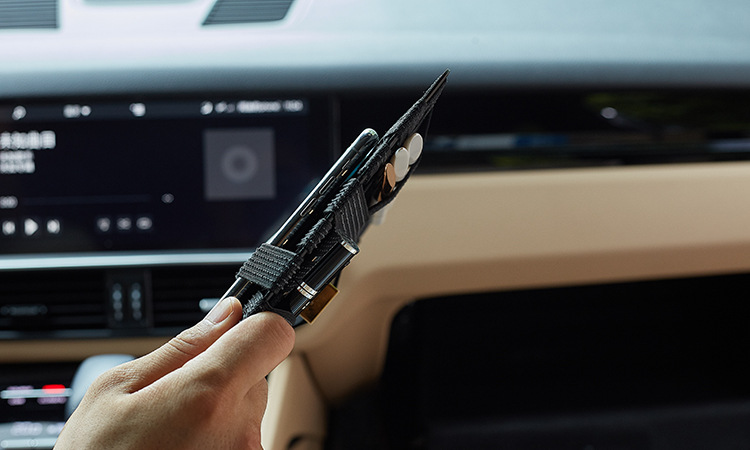 Interior view of the storage board