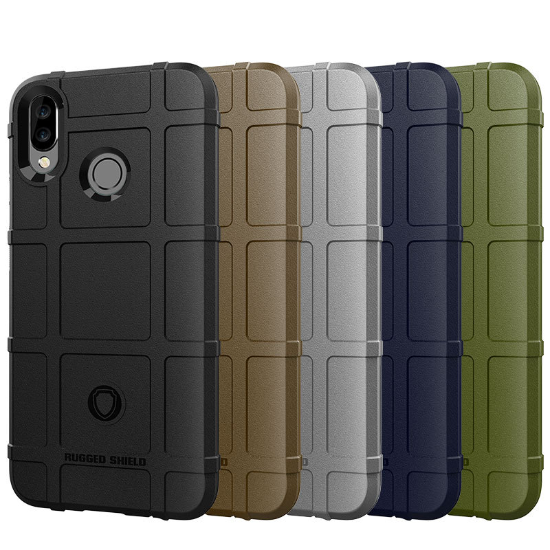 Protective Shield for Huawei Nova3i Phone Case Psmart Plus Protective Case All-Covering Frosted Thickened Drop-Resistant Case