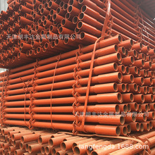 天津Q235小口径厚壁建筑脚手架子管 国标直缝焊接架子钢管