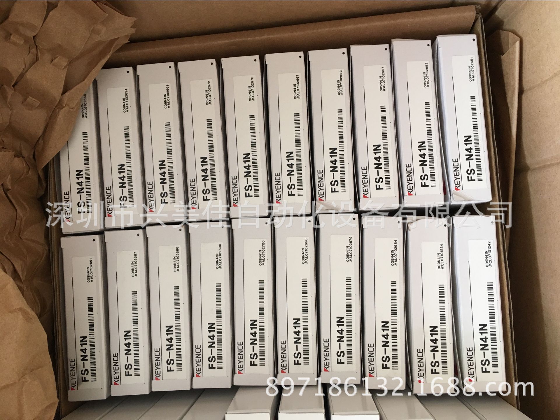 全新原装正品KEYENCE基恩士光纤放大器FS-N41C现货