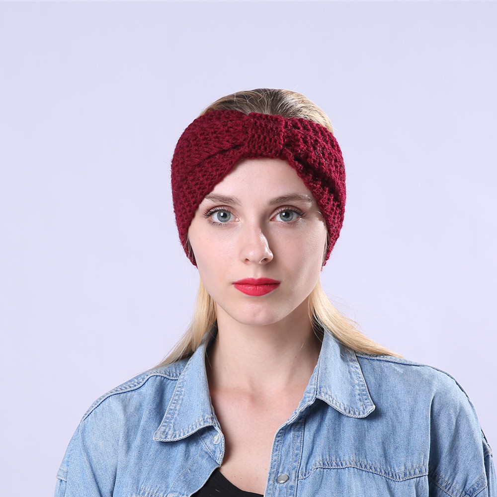 Fascia per capelli in lana per donna accessorio invernale_voghion.com