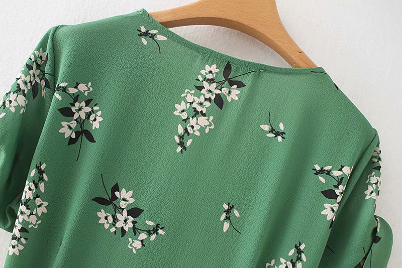 Chiffon Fashionskirt(Green-L) NHAM4325-Green-L