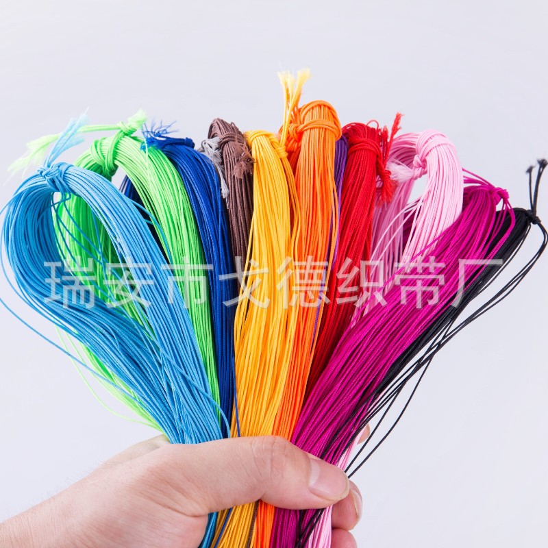 Manufactor Direct selling colour encryption Polyester fiber Fishing line Braided rope mobile phone Dedicated Lanyard