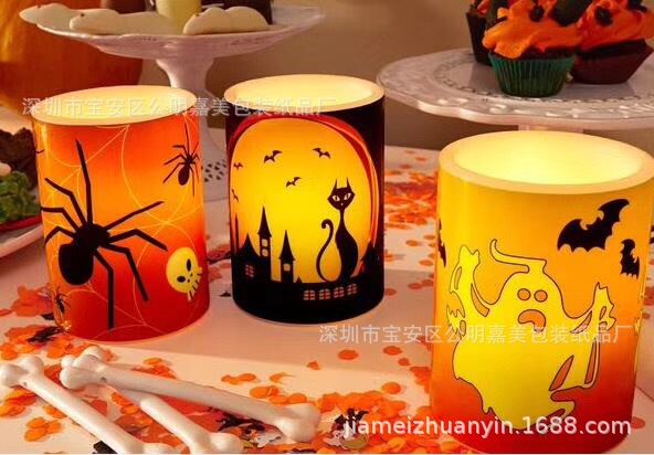 蜡烛 水转印 蜡烛贴纸 蜡烛 水转印蜡烛 水批覆蜡烛