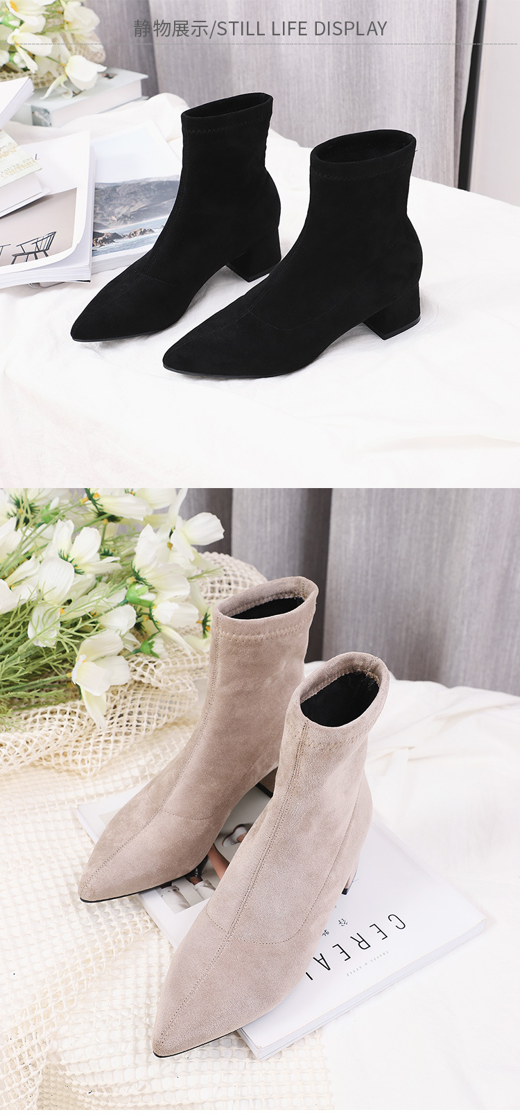 Bottes femme en Daim - Ref 3355214 Image 22