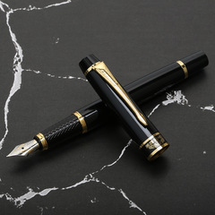 英雄三筆尖鋼筆禮盒7032刻字 商務辦公禮品筆墨套裝批發