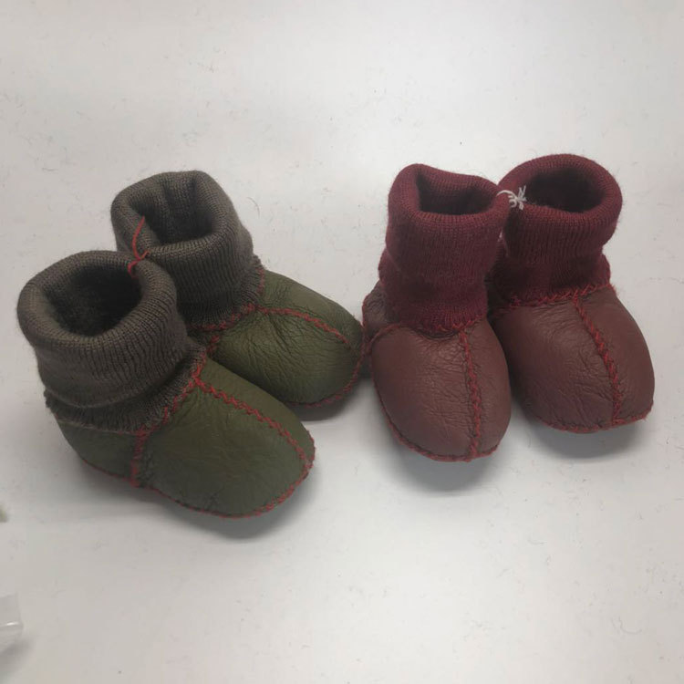 ��Ƥëһ��ѧ��Ь��Ů����Ӥ��������Ƥ�ﶬ��ů�����޿�ͯѥ����