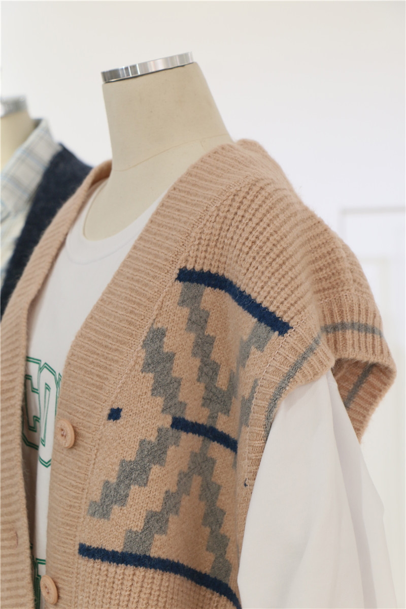 Gilet femme en Mélange de coton - Ref 3316313 Image 14