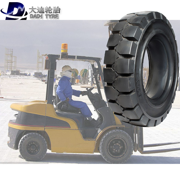 天津大迪轮胎车辆厂批发16*6-8实心轮胎18*7-8拖车轮胎配轮辋轮毂