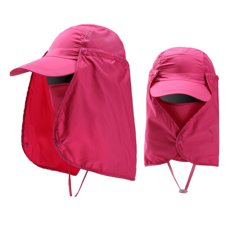 Summer Men's and Women's Breathable Sun Visor Quick-drying Waterproof and UV-proof Fishing Hat