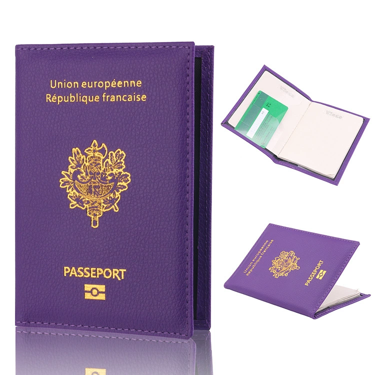 Портмонетница из качественного полиуретана, защитный чехол, держатель для карт, дорожная сумка, Франция