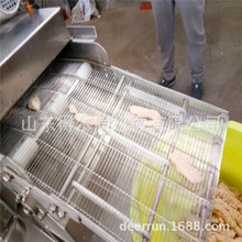 玉米餅上漿裹糠設備 肉制品淋漿機 南瓜餅深加工生產線送貨上門
