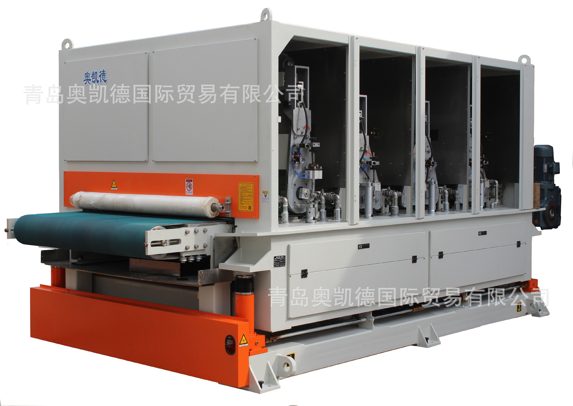 奥凯德铝板打毛机粗糙度附着力橡胶板绝缘板