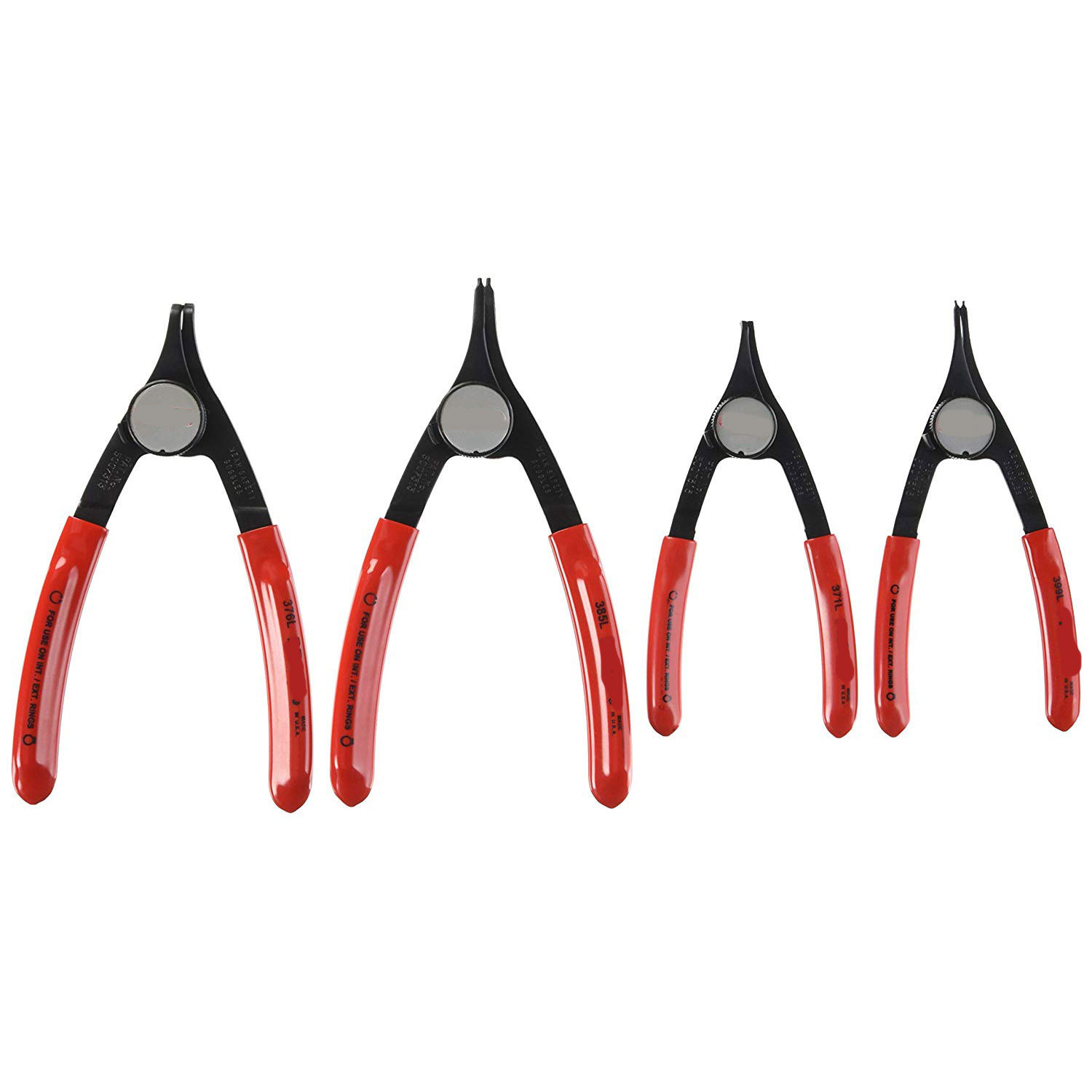 4件套轴孔转换卡簧钳 可调卡簧钳 J360C 现货