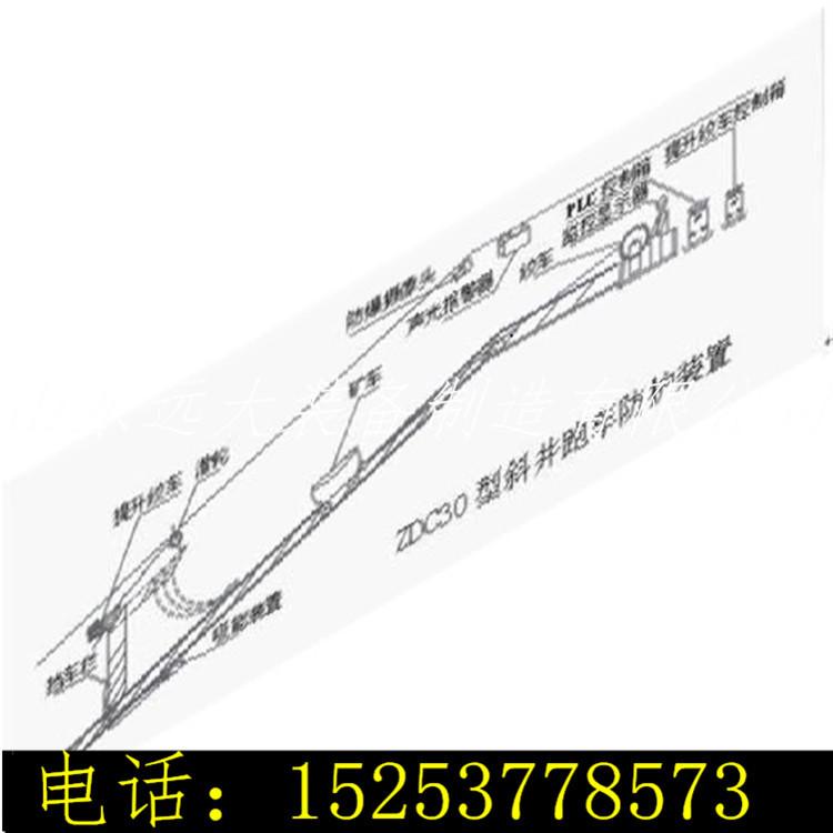 专用生产一坡两档防跑车装置 单轨跑车防护装置 