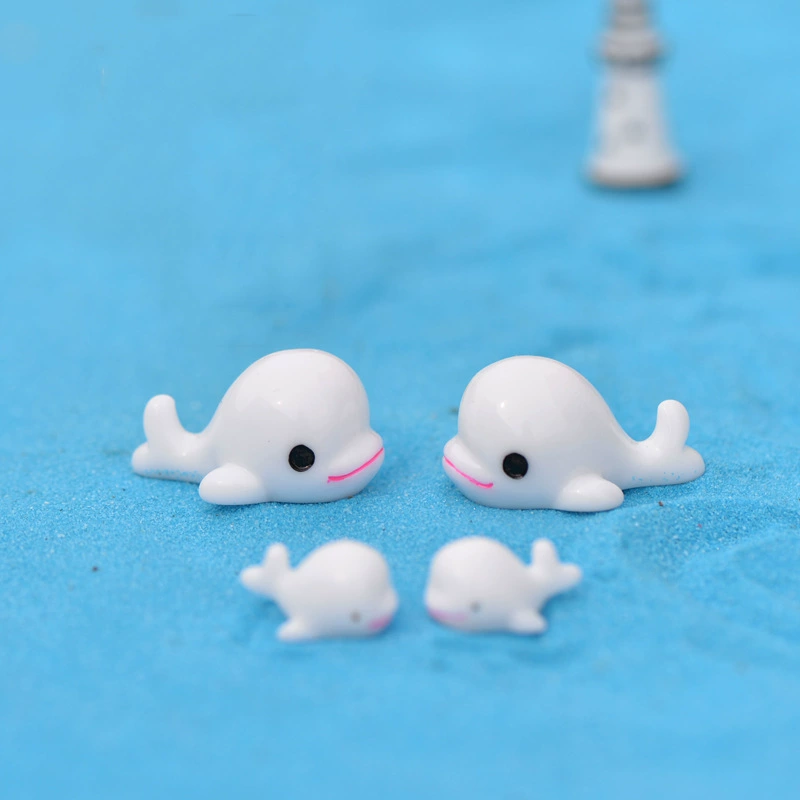 Мох микро пейзаж океанский пейзаж Большой дельфин суккулент мох микро пейзаж экологическая бутылка DIY аксессуары