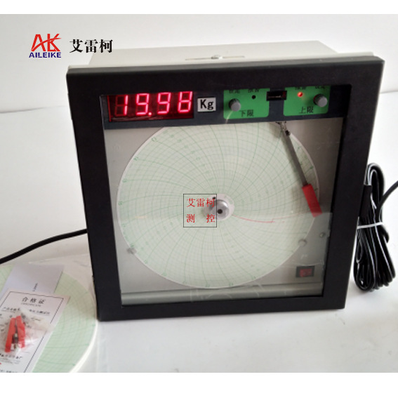 智能压力测试仪数字保压仪表有纸测试仪数显中园图记录仪传感器