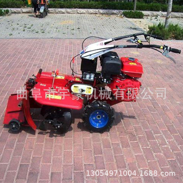 手扶草莓开沟机