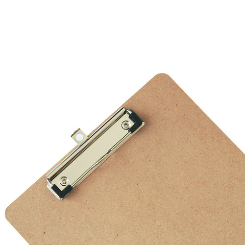 Deli 9226 board clip a4 wooden student writing pad document storage board clip folder writing board