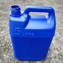 5L扁塑料罐 5升塑料桶 厂家耐酸碱耐 5公斤包装塑料扁桶