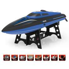 跨境H100 2.4G遙控高速快艇競技仿真船模型兒童水上電動玩具
