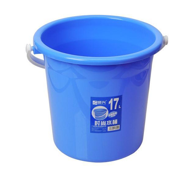 振兴TP8759塑料水桶17L加厚家用桶塑料提手柄强力桶礼品