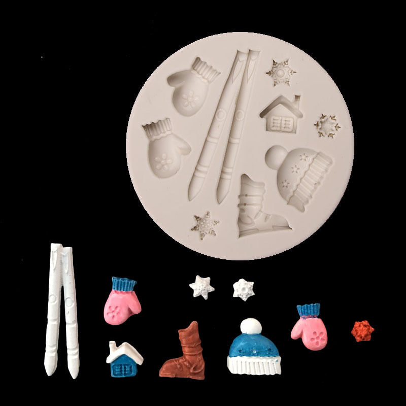 Christmas Tree Fondant Cake Mold Image 3