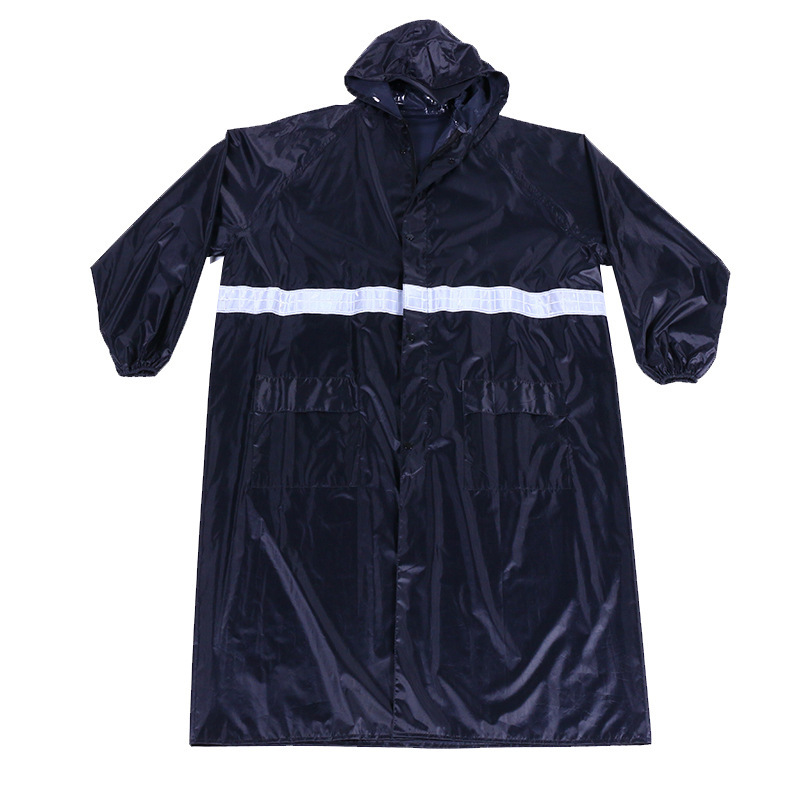 Thickened and lengthened adult one-piece coat raincoat is suitable for construction site one-piece shelter from wind and rain anti-pollution raincoat